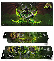 Коврик игровая поверхность Blizzard World Of Warcraft Gaming Desk Mat - Burning Crusade Illidan XL Иллидан