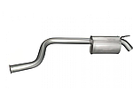 Глушник Renault Espace 1.9/2.0/2.2 dCi (21.110) Polmostrow алюмінізований