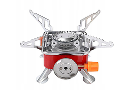 Газова плита на балон цанговий портативна розкладна  туристична газова  горілка  TOURIST COOKER