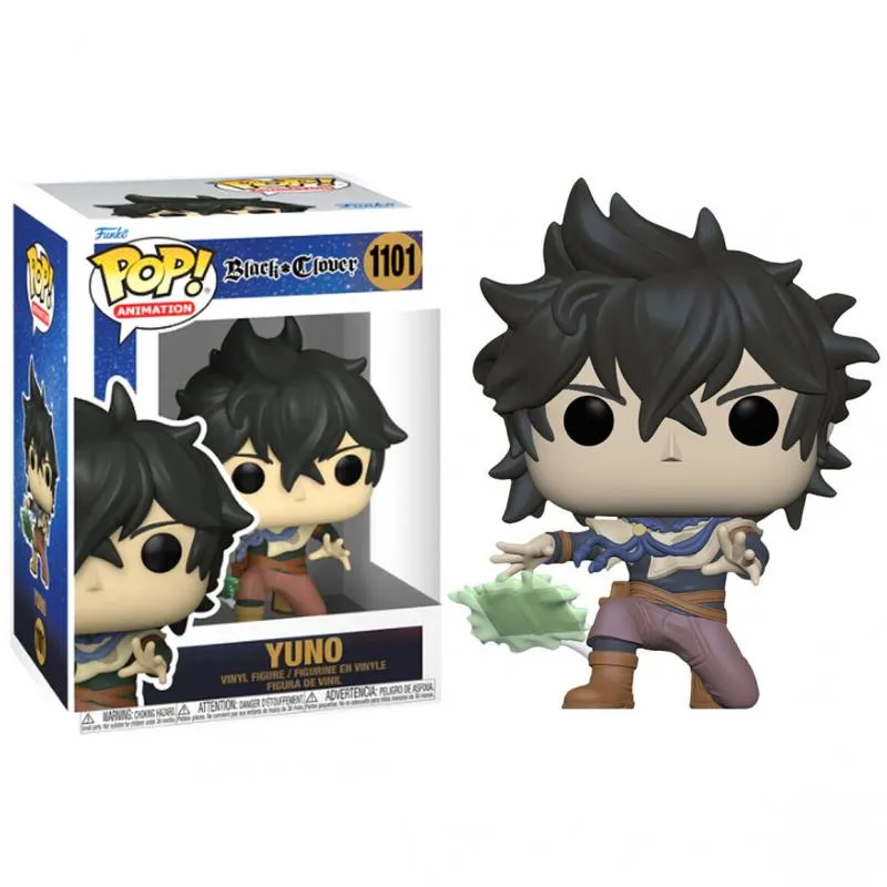 Фігурка Funko Pop Фанко Поп Чорна Конюшина Юно Black Clover Yuno 10 см BC Y 1101