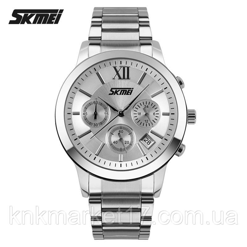 Skmei 9097SI Silver, фото 1