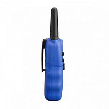 Комплект рацій Baofeng MiNi BF-T2 PMR446 Blue (0.5W, PMR446, 446 MHz, до 5 км, 8 каналів, 4xAAA), 2 шт., фото 5
