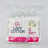 LADY COTTON Пал.ватные в полиэ.пакете 300 шт(1/50)