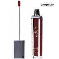 Aden Cosmetics 24 Mahogany Рідка стійка помада Liquid Lipstick