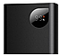 Зовнішній акумулятор (Power Bank) Baseus Adaman Metal Digital Display 20000 mAh 30W black (PPAD030001), фото 4