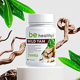 Дикий Ямс. Фітокомплекс для нормалізації гормонального балансу Jerelia, 60 капсул, фото 3