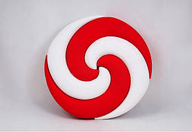 Льодяник круглий об'ємний декоративний з пінопласту