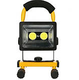 Галогенна лампа на батареях, прожектор, 2400 лм, 50 Вт., фото 2