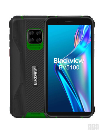 Мобільний телефон blackview bv5100 pro green 128 GB 5580mAh, фото 1