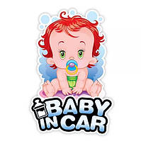 Наклейка на авто "BABY IN CAR"