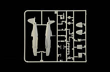 MC.202 Folgore. Збірна модель винищувача у масштабі 1/72. ITALERI 1439, фото 4