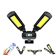 Потужний світлодіодний акумуляторний ліхтар світильник SR-913 переносний ліхтар з датчиком руху