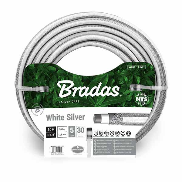 Шланг для поливу NTS WHITE SILVER 1/2" – 30м, WWS1/230