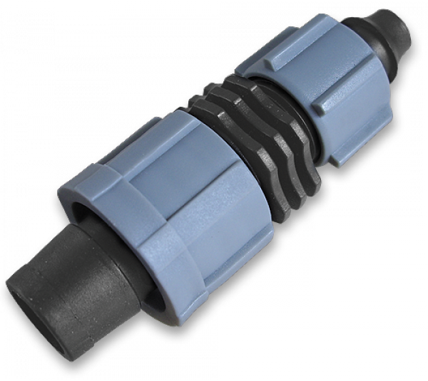 Старт-конектор крапельна стрічка / з'єднувач 
з гайкою для трубки, DSTA08-01L