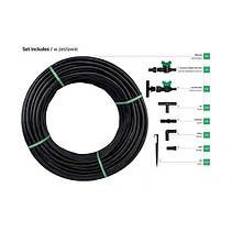 Комплект з крапельної трубкою 50 м, WATER FLOW 
DRIP, DSWWF50-SET2, фото 2