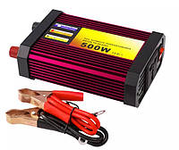 Преобразователь напряжение с 12 на 220 вольт инвертор Bodasan 12V-220V 500W
