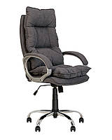 Комфортное кресло руководителя c накладными подушками YAPPI (Яппи) TILT CHR68 ткань SORO