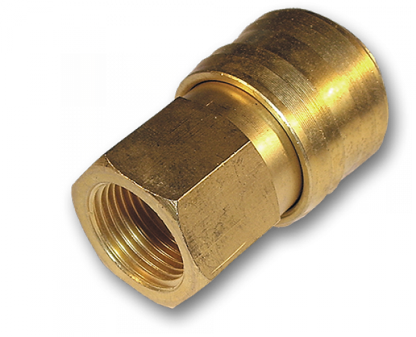 Конектор пневматичний "мама" РВ 1/2", латунь, 
SE2-4SF