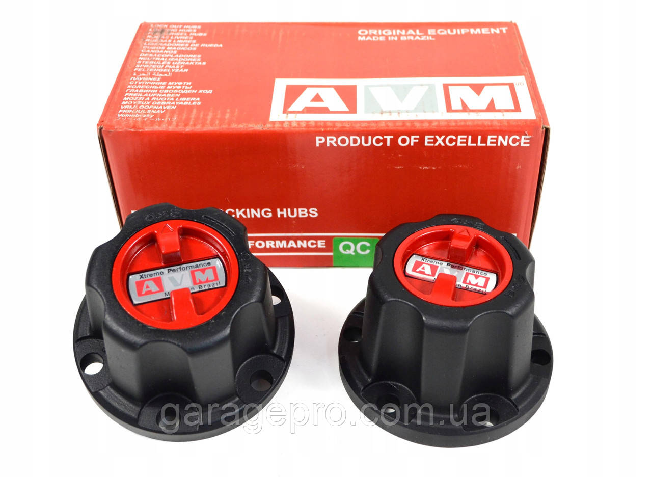 Посилені механічні хаби AVM761XP Extreme для Nissan Pathfinder R50 (Navara D22, NP300)