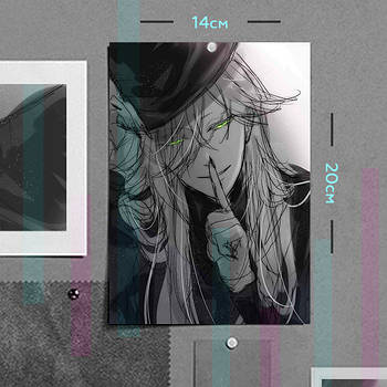 "Трунар (Темний дворецький / Black butler)" плакат (постер) розміром А5 (14х20см)