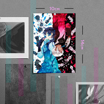 "Ванітас і Ной Архівіст (Мемуари Ванітаса / The Case Study of Vanitas)" плакат (постер) розміром А6 (10х14см)