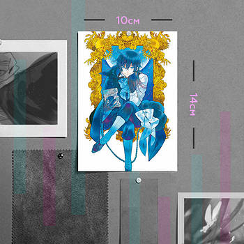 "Ванітас (Мемуари Ванітаса / The Case Study of Vanitas)" плакат (постер) розміром А6 (10х14см)