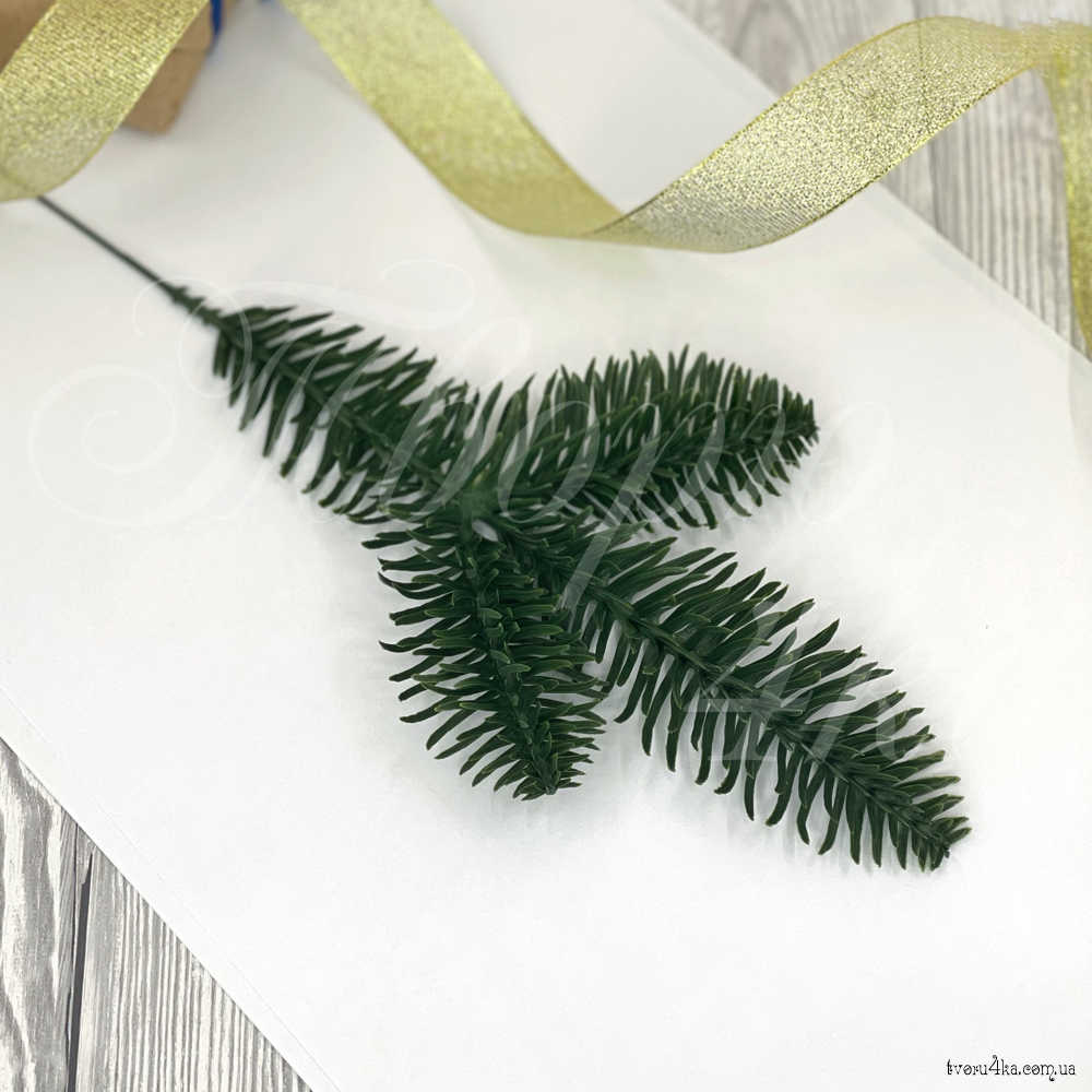 Гілка лита Ялиця Шик 3 зелена, фото 1