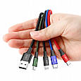 Кабель USB Шнур зарядка 4в1 Baseus Швидка зарядка, фото 3