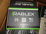 Rablex 12V 7A АКБ Аккумулятор 12 Вольт 7 Ампер BATTERY 12V 7A акумулятор батарея, фото 3