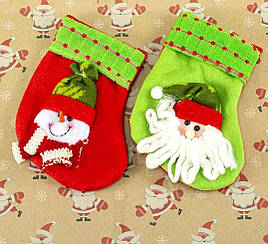 Чоботи для подарунків Сніговичок МА19-445