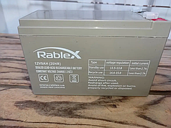 Rablex 12V 9A АКБ Аккумулятор 12 Вольт 9 Ампер BATTERY 12V 9A акумулятор батарея