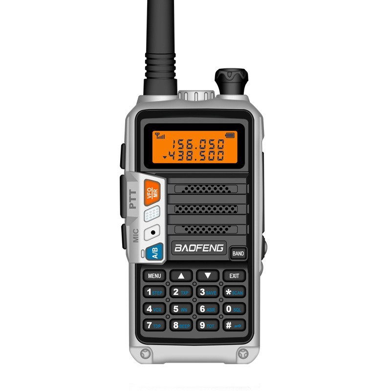 Рація Baofeng UV-S9 Plus Tri-Band 10 Вт до 10 км, портативна трьох-діапазонна радіостанція