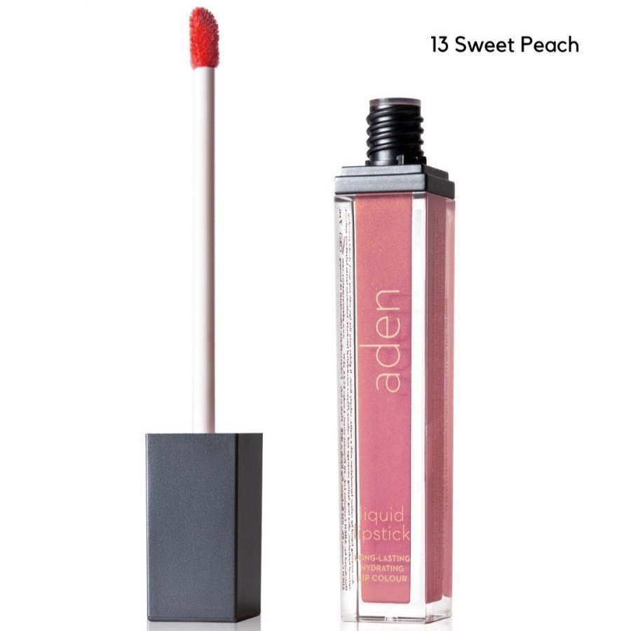 Aden Cosmetics 13 Sweet Peach Рідка стійка помада Liquid Lipstick
