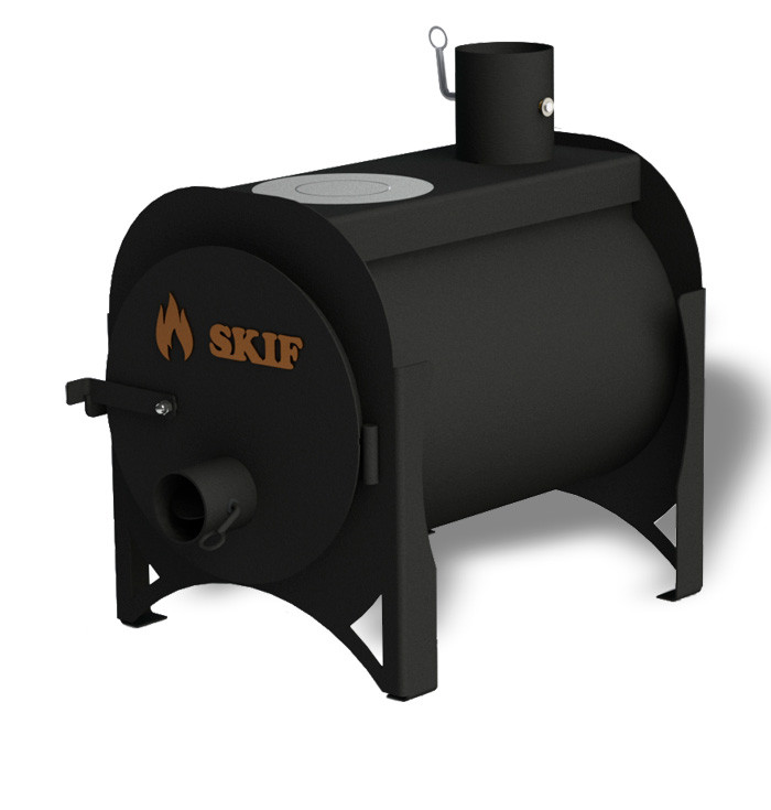 Піч дров'яна буржуйка Скіф 40 з варильною поверхнею, фото 1