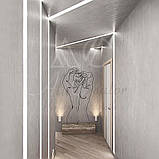 Профіль для лінійного світильника, без покриття, фото 5