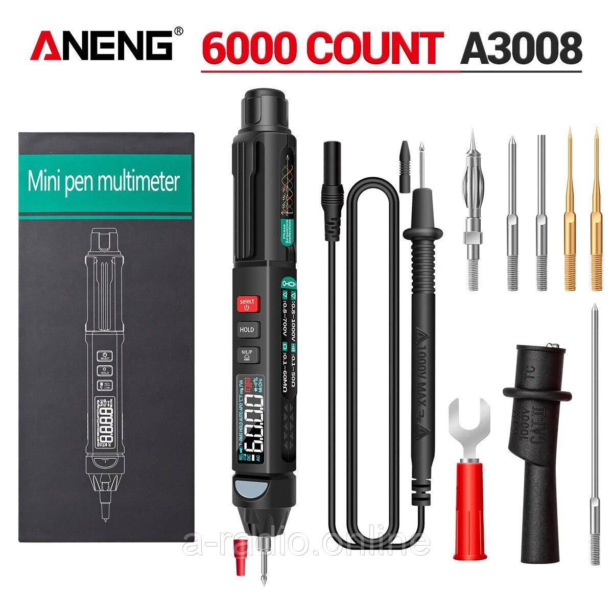 ANENG A3008 PRO цифровий мультиметр ручка: продаж, ціна у Київській ...