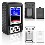 Дозиметр радіометр побутовий, лічильник гейгера — прилад для вимірювання радіації Kailishen BR-9B-XR1 Чорний, фото 2