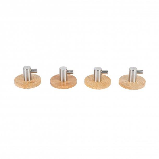 Набір гачків самоклейних, 4 шт. Ø 5 см, фото 1