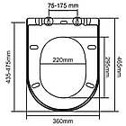 Кришка для унітазу Zumba, AWD02181691, фото 4