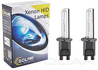 Лампа ксеноновая SOLAR Xenon HID H1 85V 35W P14.5s KET (2шт.) 5000K
