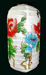 Ліхтар паперовий Гармошка Квіти + Метелики