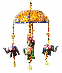 5 акрилових слонів під куполом арт.Gap407