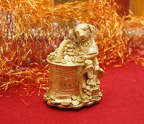 Собачка з скарбничкою під бронзу В