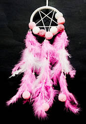 Ловець снів 1 кільце Рожевий