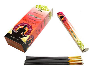 Пахощі ароматичні палички Медитація шестигранник GF MEDITATION