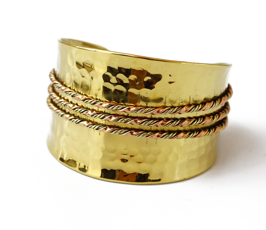 Браслет Скоба 3 металу, фото 1