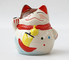 Щасливий кіт Манекі Неко скарбничка No5