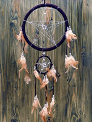 Ловець снів 2 Круги Зірка Коричневий