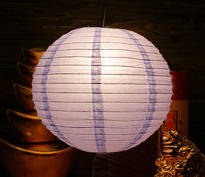 Ліхтар паперовий ШАР Бузковий