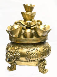 Грошова ступа на трьох ніжках Слитки бронза